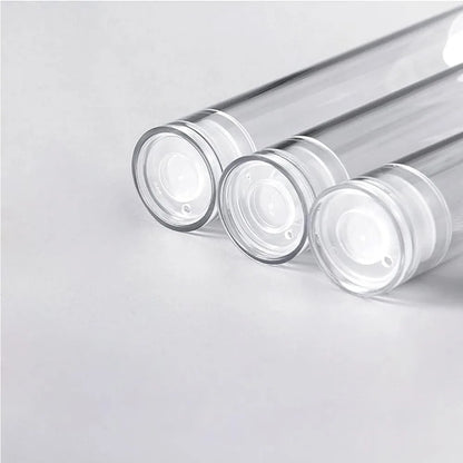 50PCS 5/10/15ML Clear Airless Lotion Spray Pump Bottles Empty Cream Vacuum Cosmetic Containers Travel for Foundations Serums