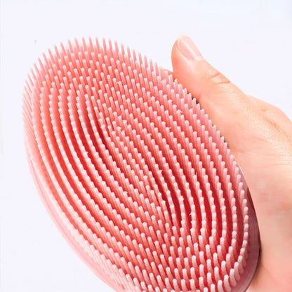 Silicone Bath Brush Cleansing Massage Full Body Scrub Bath Brush Baby Silicone Shampoo Bath