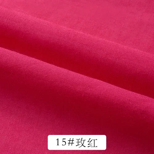 Cotton Summer Solid Color Clothing Lining Cloth White Cotton Dress Mesh Cotton Clothes Lining Fabric