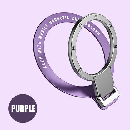 Cell Phone Ring Holder Stand Finger Grip Degree Rotation Kickstand Compatible iPhones Wireless charging