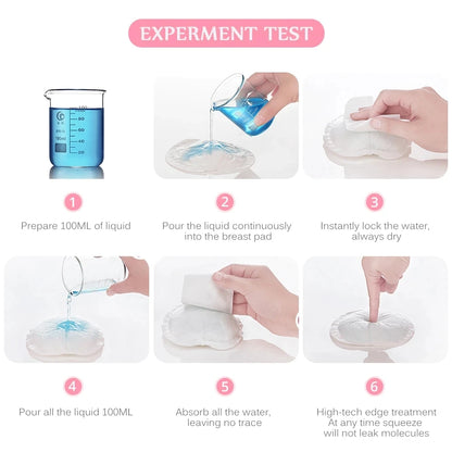 Breastfeeding Disposable Breast Nursing Pads Breathable Slim Super Absorbency Cotton Breast Pad Nurs