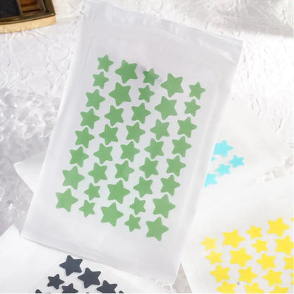 40pcs Pimple Patches Colorful Star-Shaped PE Pimple Patches For Ance Cute And Invisible Pimple Cover Stickers for Pimple Removal