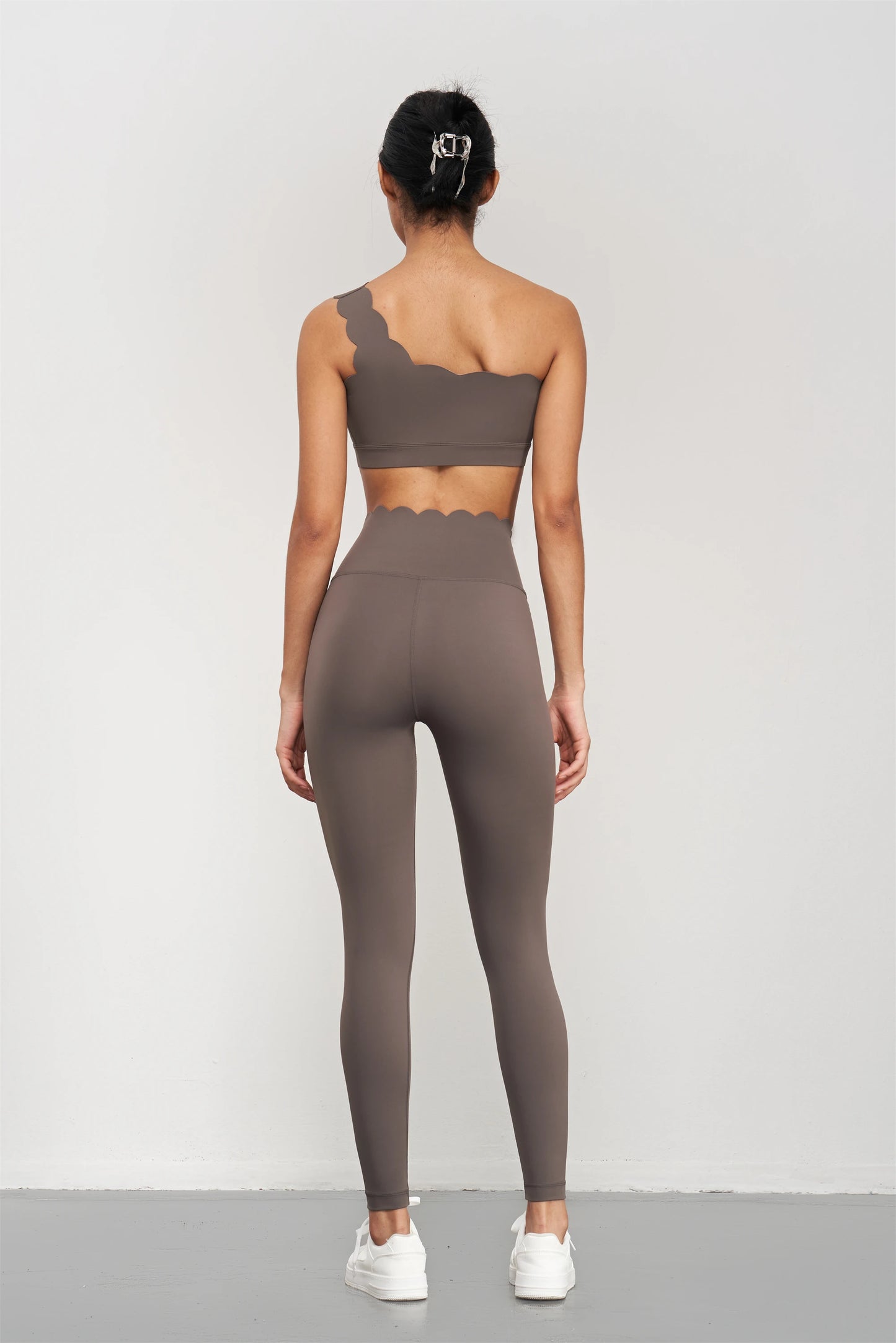 Yoga Pants Women Seamless Lotus Arc Workout Running Leggings High Waist Scrunch Butt Gym Leggings Outdoor Fitness Tights