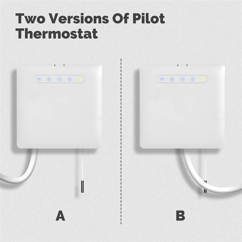 BHBD-Wifi Smart Thermostat For Pilot Wire Heating Radiator For Ecowatt Electricity Monitoring App Remote Control