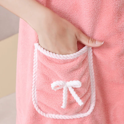 Womens Bath Towels Girls Wearable 140*85Cm Fast Drying Bathing Beach Spa Bathrobes Wash Clothing, Shower Bath And Gym Towel