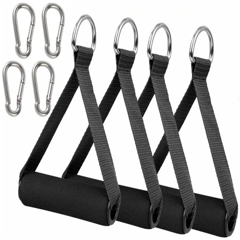 Resistance Bands Pull Handles Set Foam Door Anchor Fitness Equipment Muscle Training Weight Exercise Workout Gym Accessories
