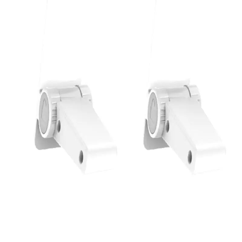 2PCS Childproof Door Lever Lock Prevents Toddlers from Opening Doors Easy One Hand Operation for Adults Durable ABS Safety Lock