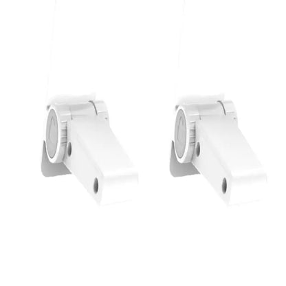 2PCS Childproof Door Lever Lock Prevents Toddlers from Opening Doors Easy One Hand Operation for Adults Durable ABS Safety Lock