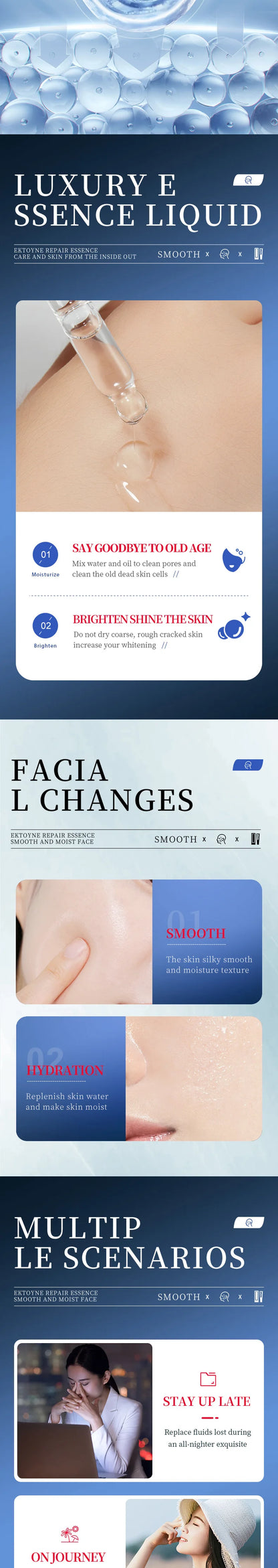 Kojic Acid Retinol and Hyaluronic Acid Serum for Brightening Firming  Hydrating for Face Anti Aging Serums, Dark Spot Correcting