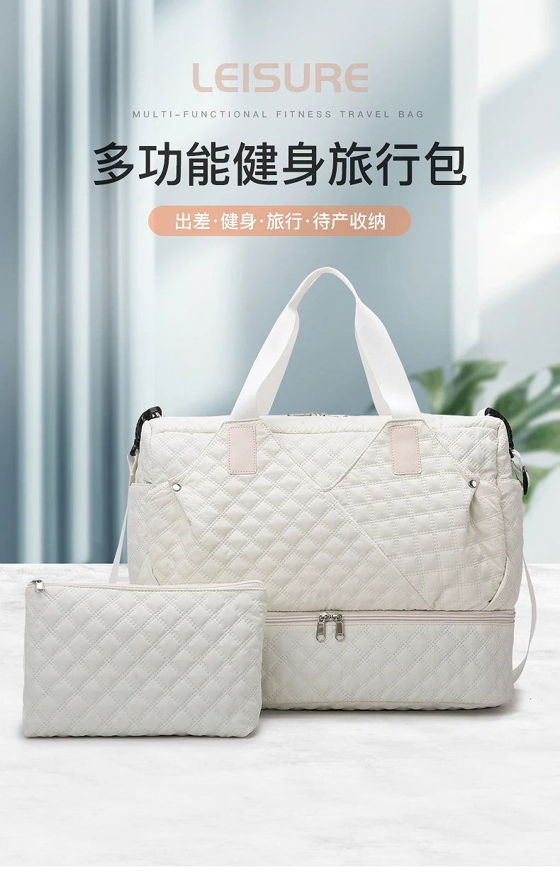 Large Capacity Travel Bags Luggage Organizer Bag Handbag Waterproof Portable Foldable Travel Clothes Storage Bag Shoulder Bags