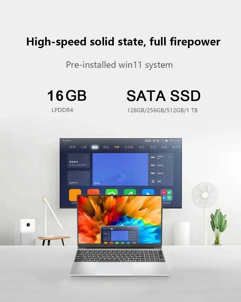 CARBAYTA 15.6" Laptop Computer Intel Celeron N5095 Notebook PC 16 32G Ram 128GB-2TB SSD Office Study PC Windows 11 1080P Laptops