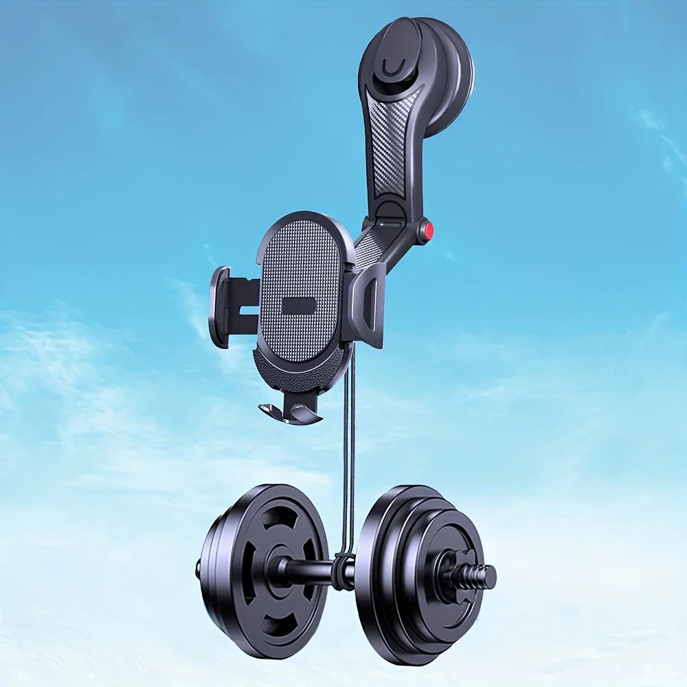 Cell Phone Holder for Car Phone Mount Dashboard Windshield Car Phone Holder Anti-Shake Stabilizer Phone Car Holder