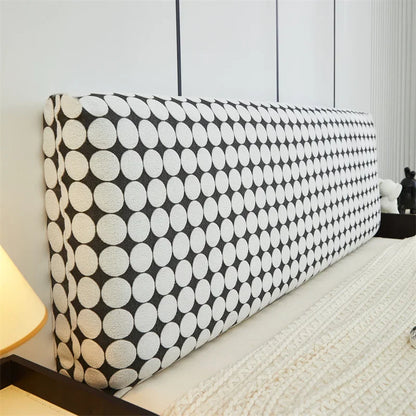 Headboard Bedhead Cover Dust Cover Double Bed Covers Durable Bed Back Protection Elastic All-inclusive Bedhead Cover Home Decor