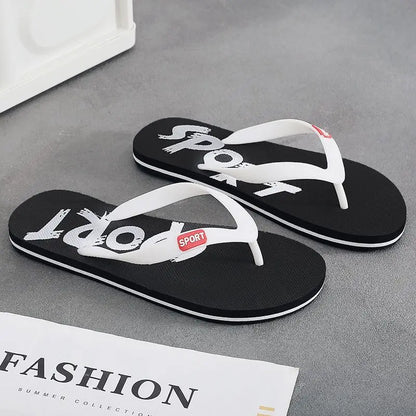 Flip Flops Slippers for Men Outdoor Beach Sandals Man Designer Luxury Fun Elegant Original Low Price 2025 Fashion Trend Shoes