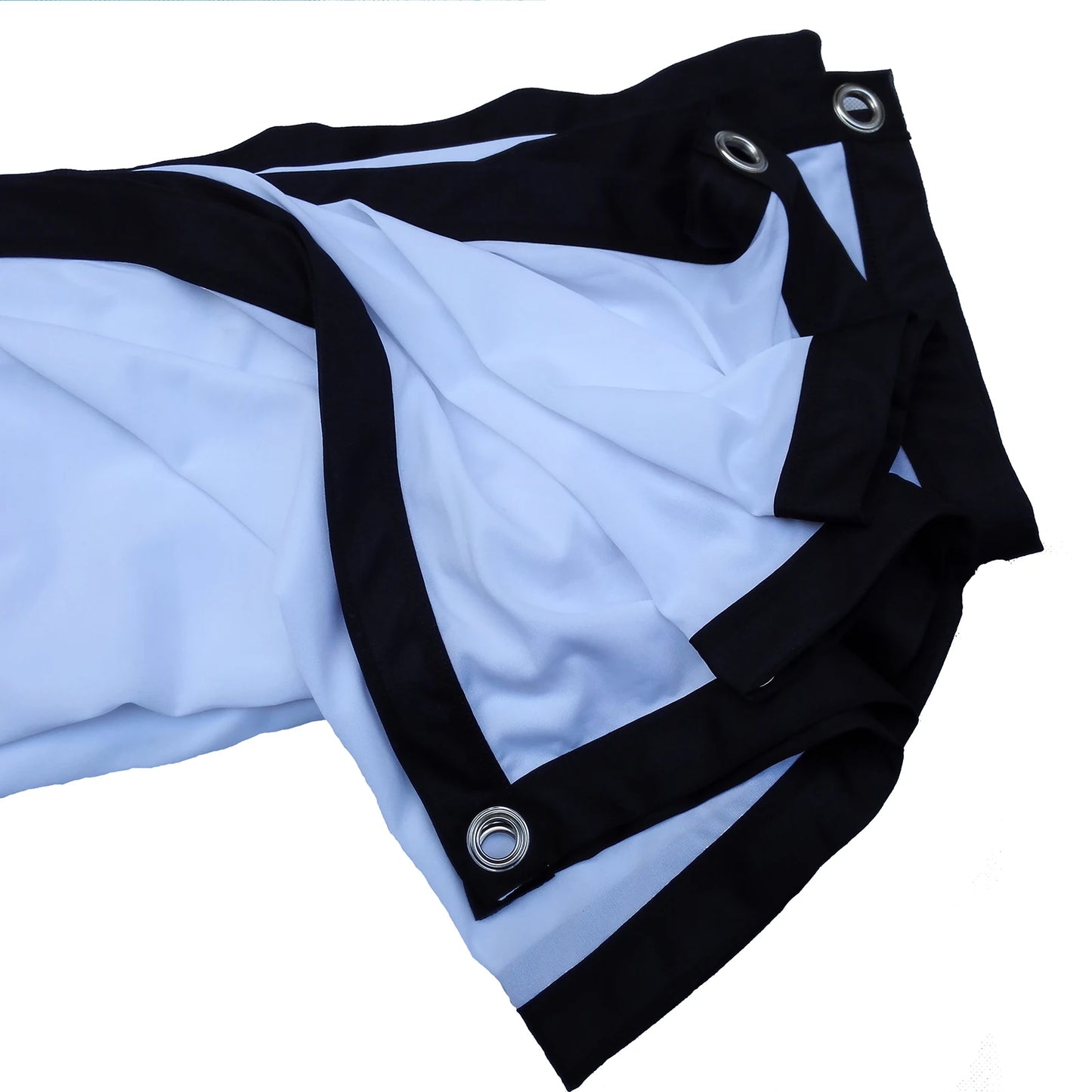 60 72 100 120 150 Inch 16:9 Portable Wrinkle Free Lightweight Projector Screen Home Outdoor Front Rear Projection Curtain Fabric