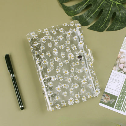 A6 Budget Binder Cover With 10Pcs Transparent Cash Envelopes Waterproof PVC Zippered Cash Bags For Budget