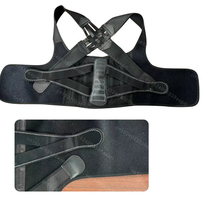 Back Brace Posture Corrector for Women and Men Adjustable Shoulder Straightener Full Back Lumbar Support Belt Lower Pain Relief