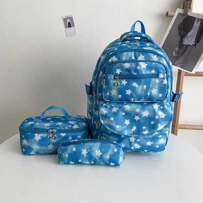 Children's Accessories Fashion Bags For Primary School Backpack Set Student Pencil Bag Food Bag Set Kids Bookbag 3pcs/Set