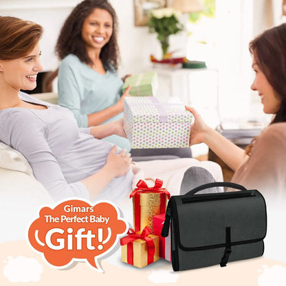 Foldable Baby Diaper Changing Pad Waterproof Newborn Diaper Pad Portable Toddler Changing Table Durable Oxford Baby Diaper Bag