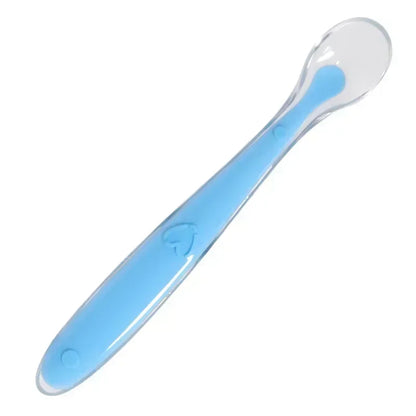 1pcs Silicone Spoon for Baby Infant Feeder Spoons for Children Kids Soft Safety Feeding Spoons BPA Free Baby Utensils Flatware