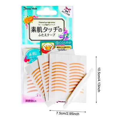 Natural Invisible Double Eyelid Tape Waterproof Eye Lift Tape Stickers for Monolid & Hooded Eyes Women Beauty Tools