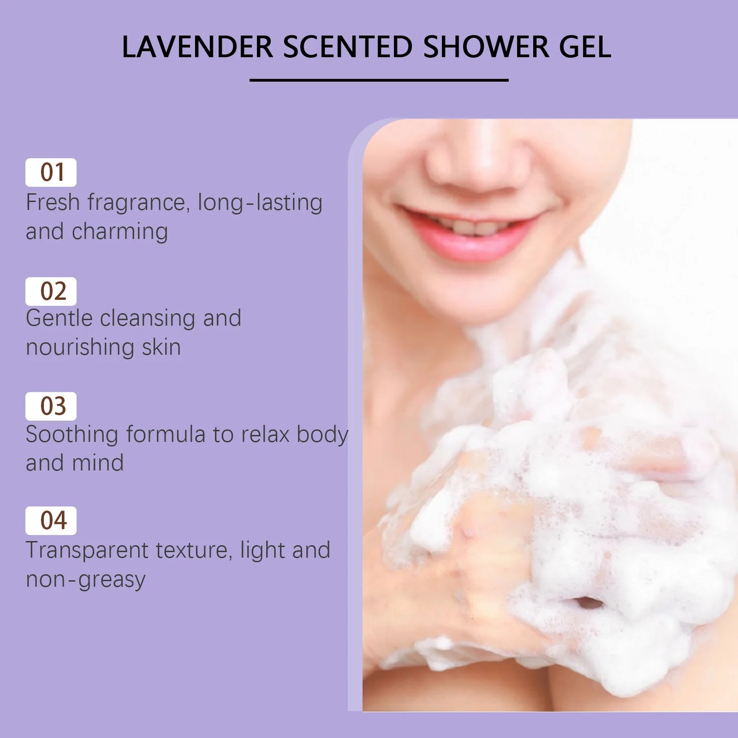 Fragrant Shower Gel Body Wash Perfume Long Lasting Fragrance Deep Cleansing Moisturizing Refresh Smooth Exfoliating Bath Lotion