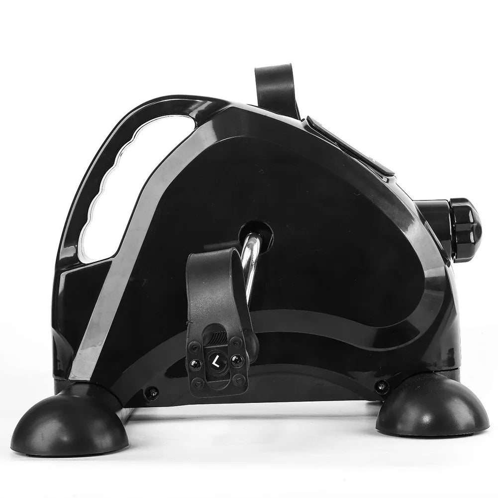 Mini Exercise Bike Arm and Leg Trainer Adjustable Peddler Exercise Bike LCD Display Foot Pedal Exercise Machine for Home Office