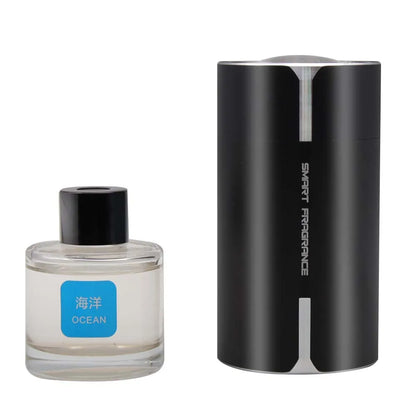 Car Mounted Intelligent Spray Perfume Colorful Ambient Light Aromatherapy Machine Odor Removal High-End Car Interior Accessories