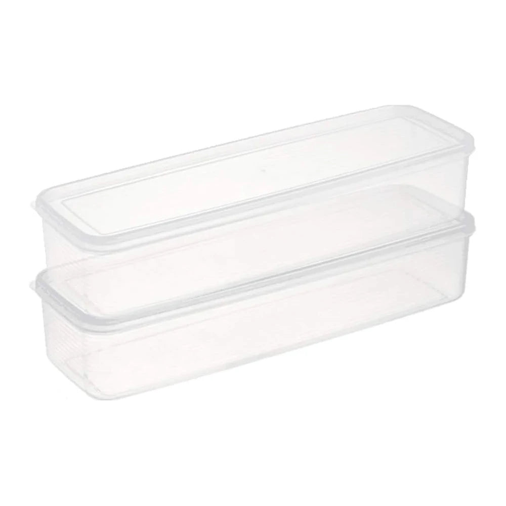 HealthyFoodStorageContainers Plastic Food Containers with Removable Lids Stackable Portable Trays for Fruits Vegetables and Meat
