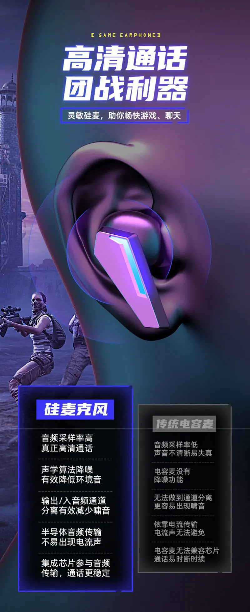 Original XIAOMI M10 Bluetooth Earphones Game Ear Earbud Wireless Headphone For Waterproof With Mic Sports Hifi Headsets