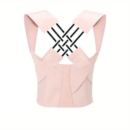 Magnetic Therapy Back Posture Corrector With Adjustable Shoulder Support For Sitting Posture Correction Breathable And Shaping