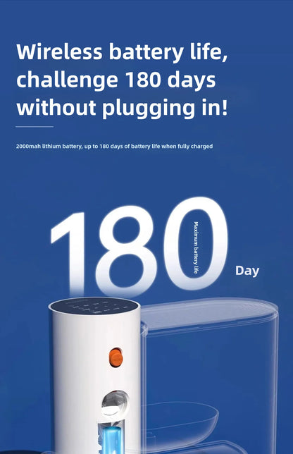 Pet water dispenser, dog and cat water dispenser, dumping cat water dispenser, running water charging automatic water feeder