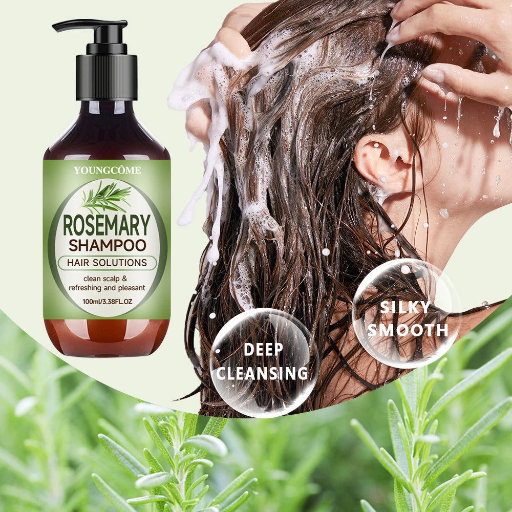 Rosemary Hair Essential Oil hair mask shampoos set Repair Hairs Damage Prevent Hair Loss Smooth Hairs Nourish Hair Care Oil 2025