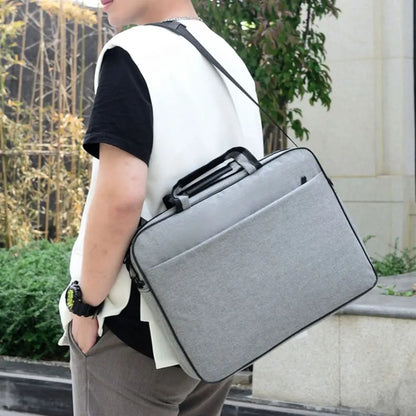 Laptop Bag Shockproof Protective Laptop Bag 15.6 17 Inch with Shoulder Strap LO GO Computer Bag