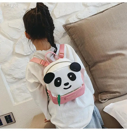 Children's School bags For Girls Kids Bag Kindergarten New 3-4-7 Girl Boy Simple Fashion Light Panda Cute School Backpack Rugzak