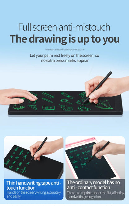 LCD Writing Tablet 6.5 Inch Doodle Board Drawing Tablet for Kids Handwriting Pad Memo Note for Home School Office Gifts