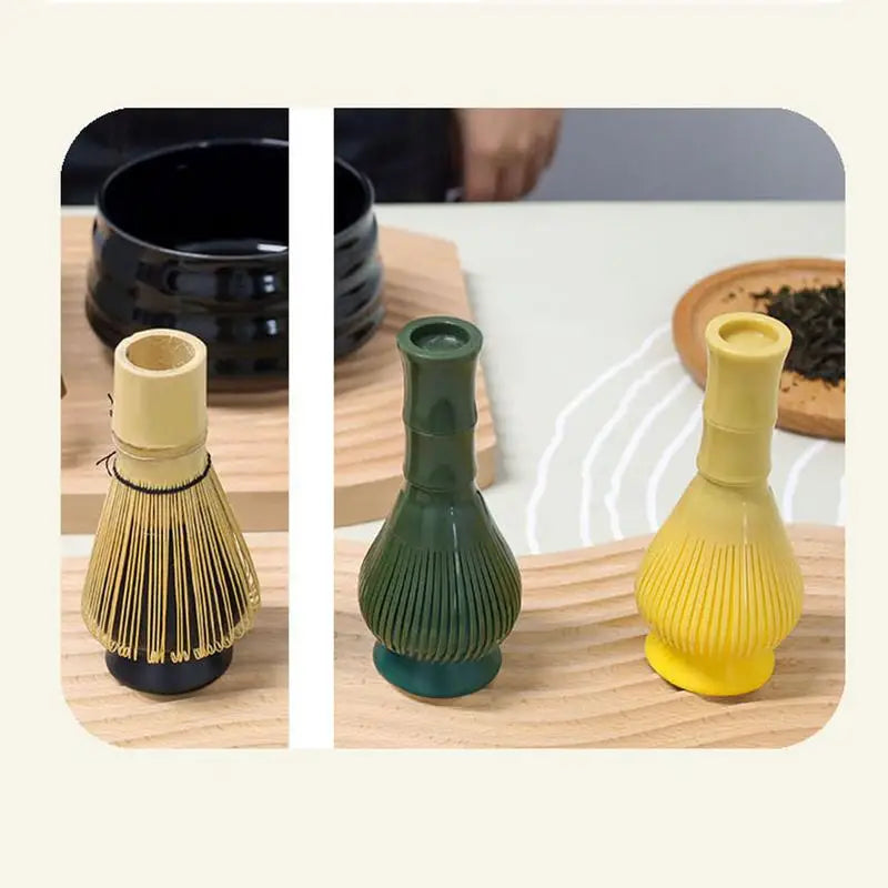 Matcha Whisk Traditional Matcha Whisk Reusable Matcha Green Tea Brush Removable Tea Whisk Safe Matcha Mixer Kitchen Accessories