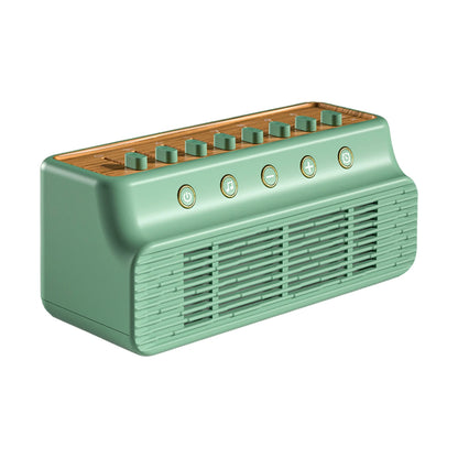 Wireless Bluetooth Speaker Noise Timed Natural Sounds Music Box Improve Sleep Rain Sea Waves Bird Thunder Relax Reduce Stress