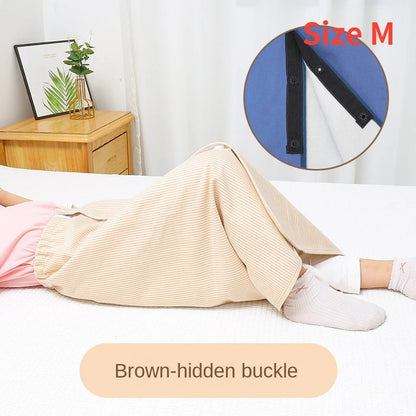 Adult Elderly Diaper Skirt Cloth Diaper for Bedridden Paralyzed Washable Cotton Diaper Pad for Menstrual Waterproof Leak-proof