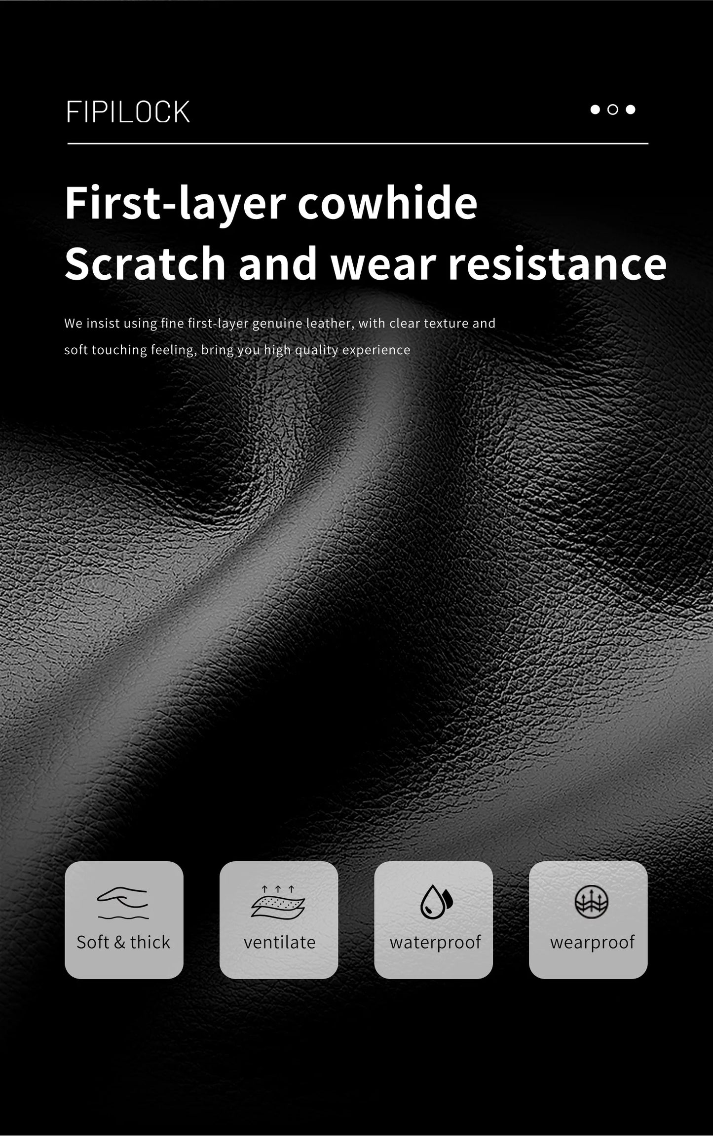 Man`s Fingerprint Lock Handbag Security Lady`s Wallet  Anti-Theft Clutch Bag