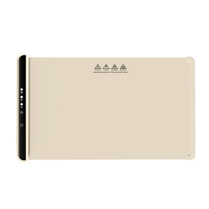 Electric Warming Tray Food Warmer Foldable Food Warming Mat Electric Warming Pad for Food Portable Silicone Food Warmer Plate