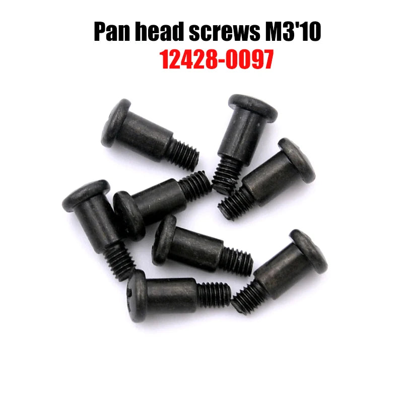 12428 Original Parts 0090-0129 Wltoys 12427 12423 RC Car Spare Part Bearing/Screw/Differential/Servo/Nut/Motor/USB Charger/Light