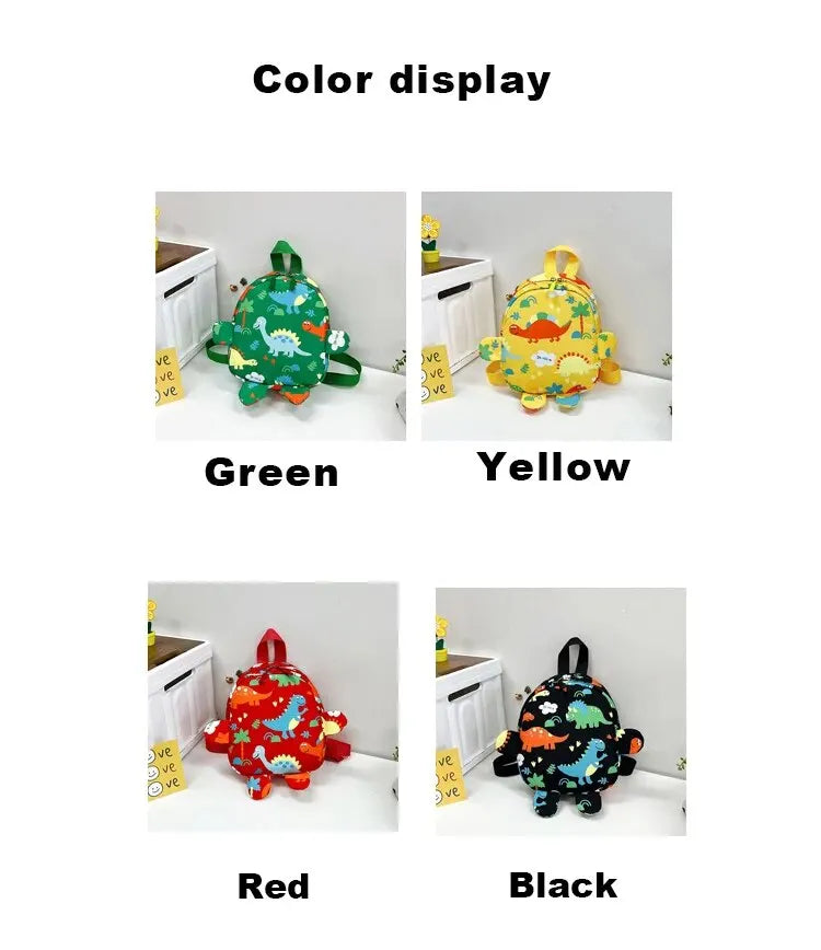 Cute Cartoon Dinosaur Baby Backpacks Kindergarten Schoolbag Children Boys Girls School Bags Adjustable Animals Kid Backpack