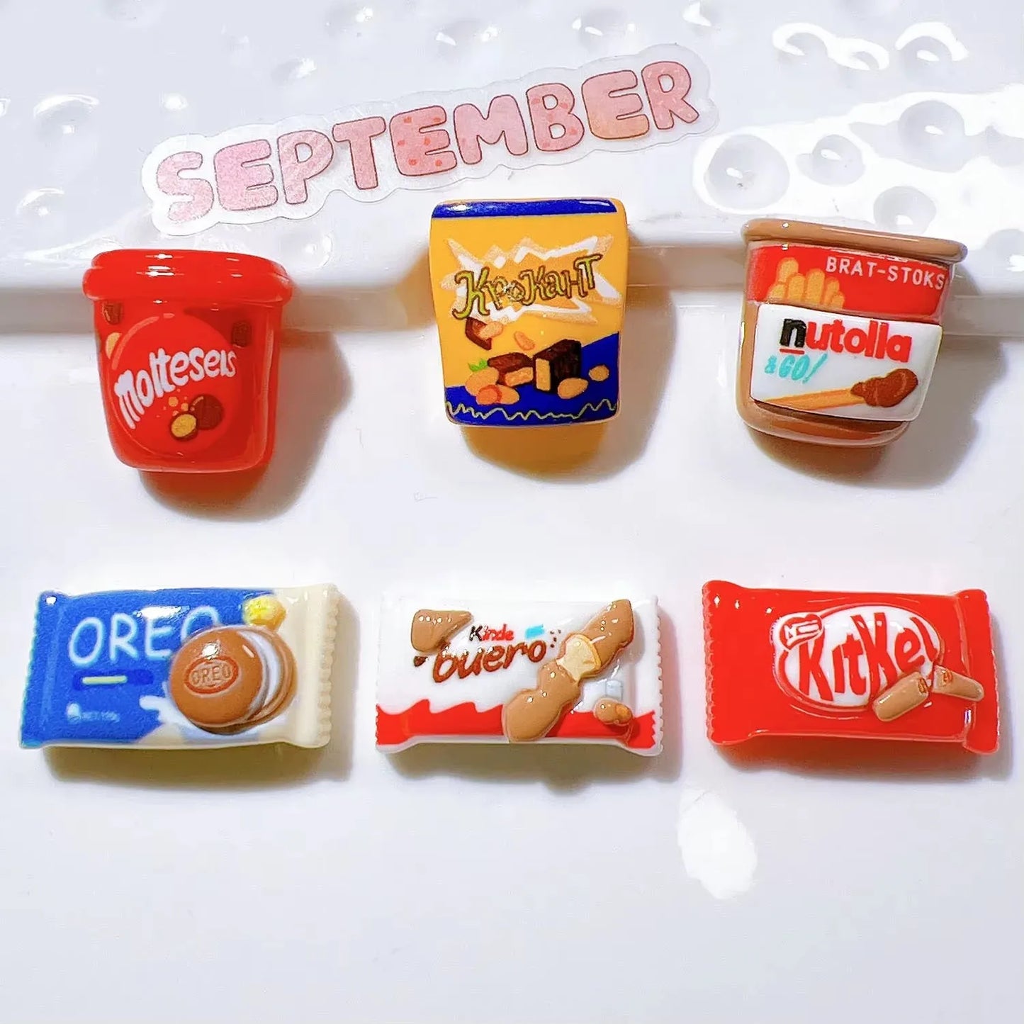 8pcs Refrigerator Magnets, Kawaii Cartoon Food Fridge Magnets, Cute Decorative Magnets Personalized Fridge Magnet Locker Cabinet