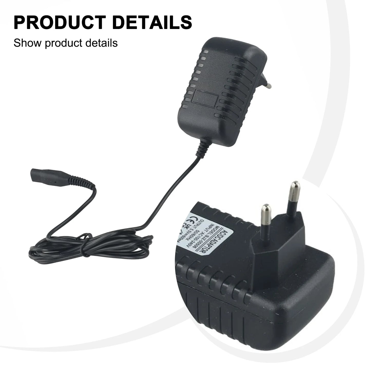 For Karcher Charger AC 110V-240V 50/60Hz DC 5.5V600mA Wv50 Wv60 Charger For Karcher Vacuum Cleaner Chargers Cleaner Spare Parts
