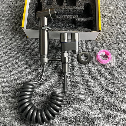 Toilet Cleaning Bidet Toilet Sprayer Set Cold Water Portable Bidet Toilet Accessories Handheld Bathroom Wash Anal Douche