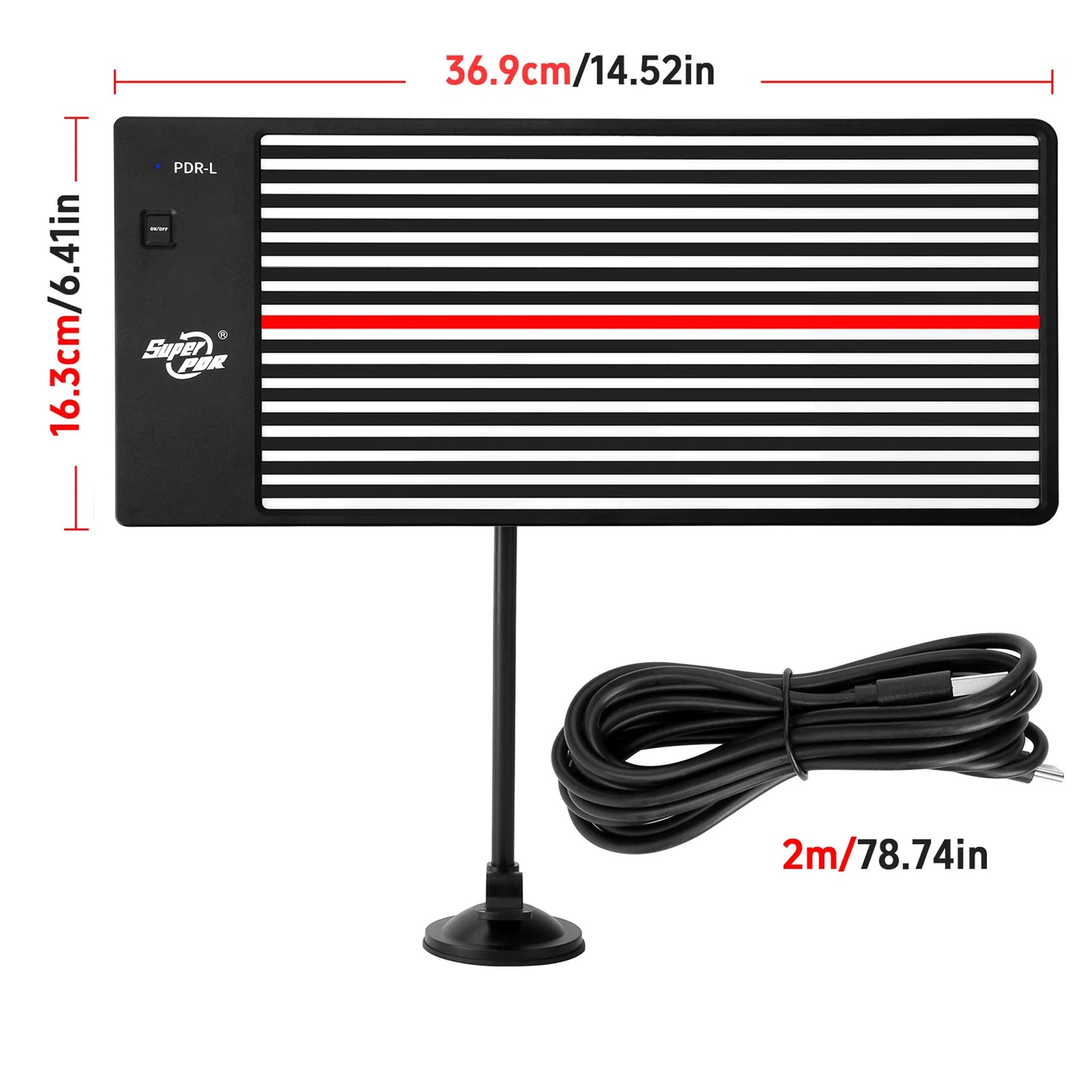 PDR LED Light Board LED Light Line Wire Board Car Dent Removal Tool Reflection Board Hand Tools for Auto Repair Tool