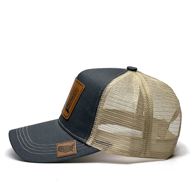 Fashion Leathers Luxury Baseball Caps Female Male Sport Visors Snapback Cap Sun Hat Gorras Hombre Designer Trucker Hat men cap