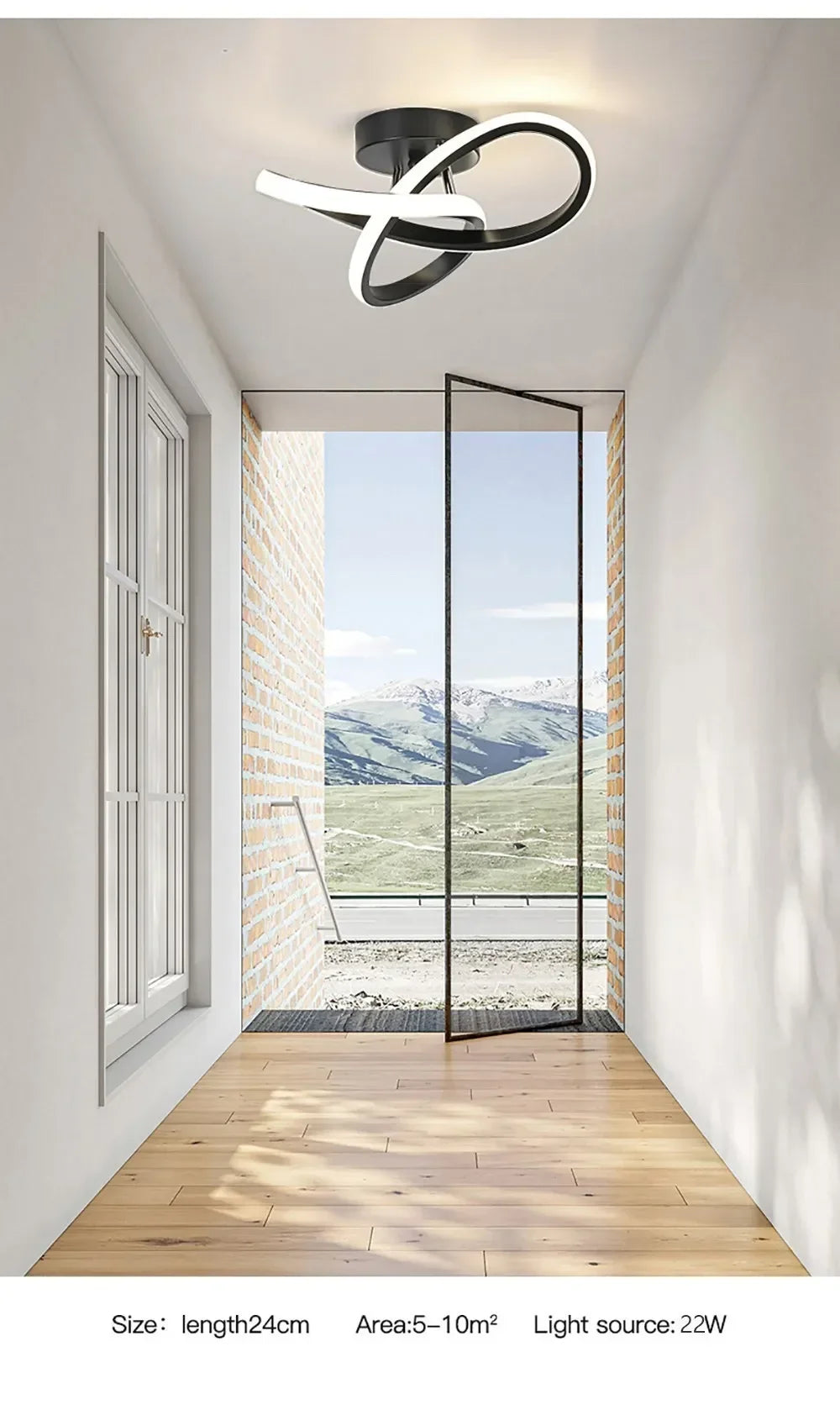 LED Wall Lamp Modern Creativity Ceiling Lights For Bedroom Bedside Living Room Corridor Indoor Home Decoration Lighting Fixtures