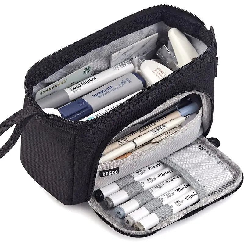 Super Large Capacity Pencil Case School Acsesories Pen Bag Student Box Back to School Office Supplies Statioenry Accessories